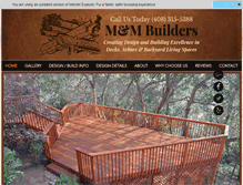 Tablet Screenshot of deckandarbor.com